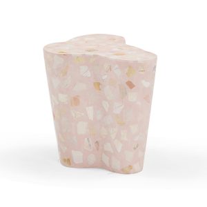 Tov Furniture Slab Terrazzo Side Table