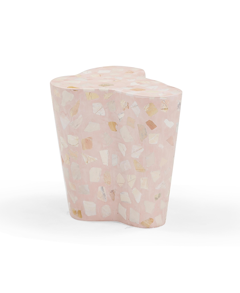 Tov Furniture Slab Terrazzo Side Table