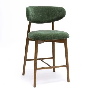 Tov Furniture Zinea Performance Textured Velvet Counter Stool
