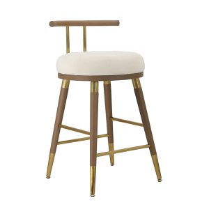 Tov Furniture Juniper Velvet Counter Stool