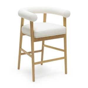 Tov Furniture Spara Faux Leather Counter Stool