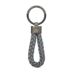 Porsche Design Braided Leather Rope Key Ring