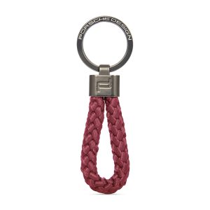 Porsche Design Braided Leather Rope Key Ring