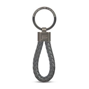 Porsche Design Braided Leather Key Ring