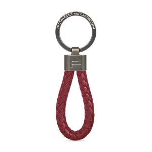 Porsche Design Braided Leather Key Ring