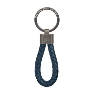 Porsche Design Braided Leather Key Ring