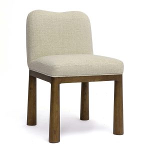 Tov Furniture Tiara Performance Basketweave Fabric Dining Chair