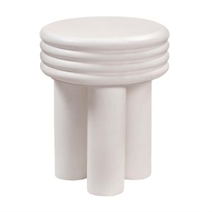 Tov Furniture Delta Concrete Side Table