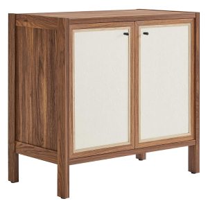 Modway Capri 33 Wood Grain Storage Cabinet