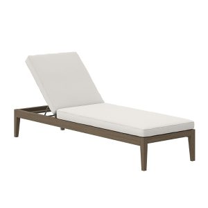 Modway Northlake Outdoor Patio Teak Chaise Lounge