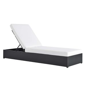 Modway Tahoe Outdoor Patio Powder-Coated Aluminum Chaise Lounge Chair