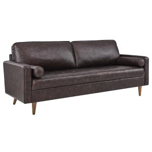 Modway Valour 81 Leather Sofa
