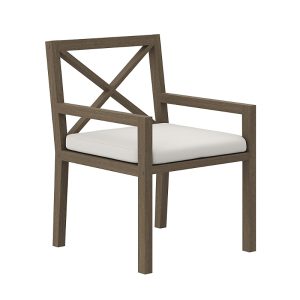 Modway Northlake Outdoor Patio Teak Dining Armchair