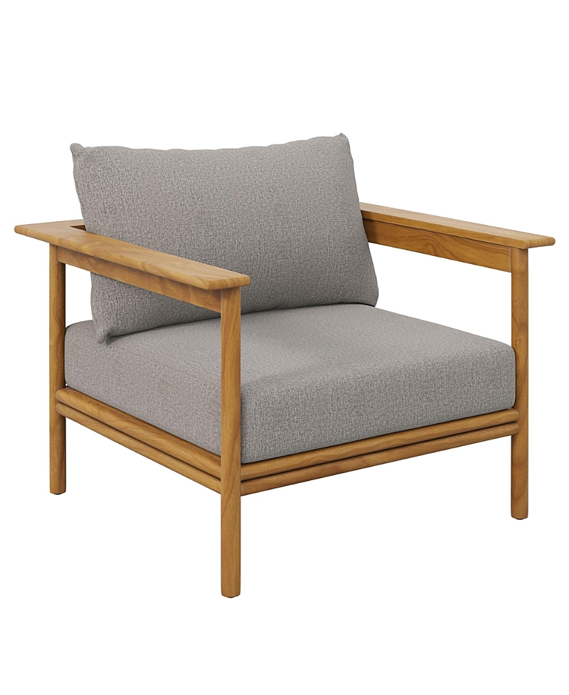 Modway Wren Outdoor Patio Teak Wood Armchair