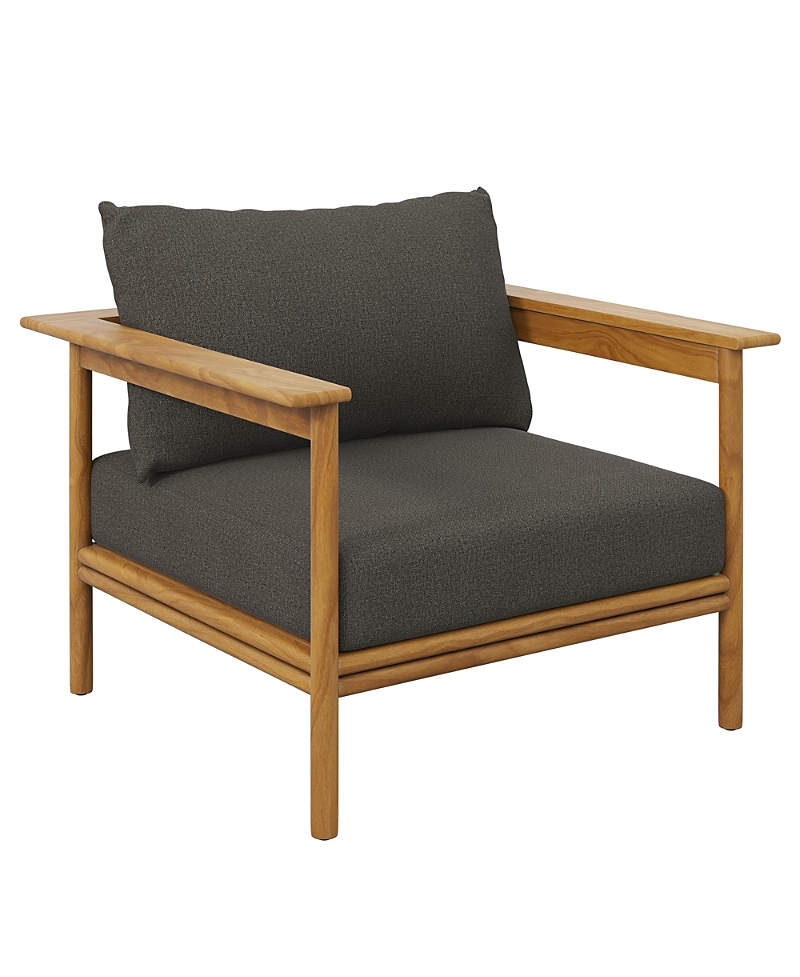 Modway Wren Outdoor Patio Teak Wood Armchair