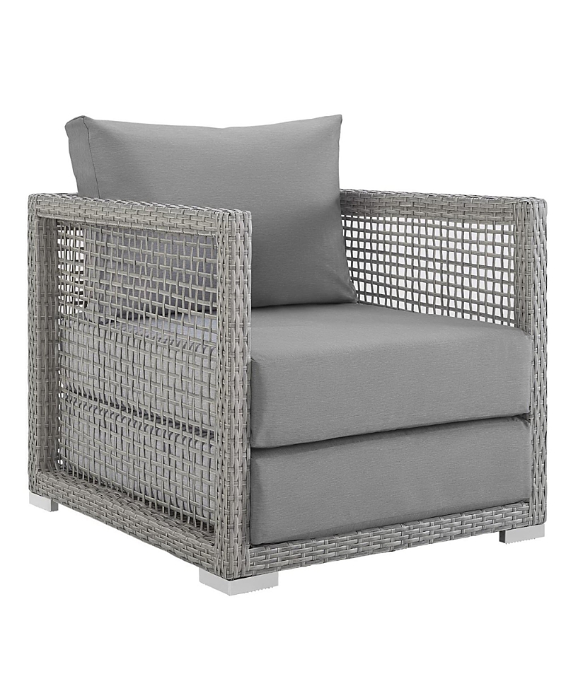 Modway Aura Rattan Outdoor Patio Armchair