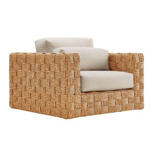 Modway Thames Outdoor Patio Wicker Outdoor Patio Rattan Armchair