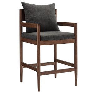 Modway Remington Wood Counter Stool