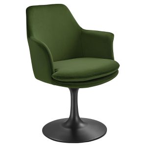 Modway Lippa Swivel Dining Armchair