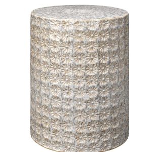 Jamie Young Wildflower Indoor/Outdoor Ceramic Side Table