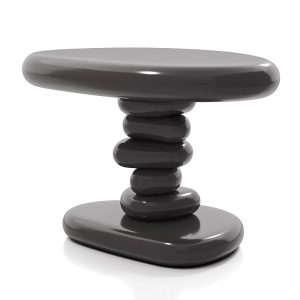 Furniture of America Villia 22 High Gloss End Table
