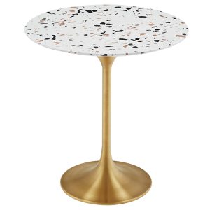 Modway Lippa Round Terrazzo Side Table