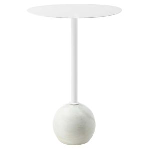 Modway Aliza Round Marble Side Table