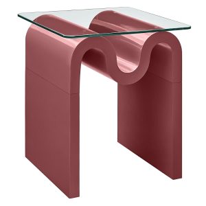 Modway Ondine Glass Top Side Table