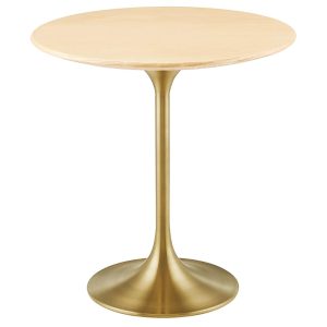 Modway Lippa Round Wood Side Table