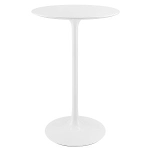 Modway Lippa Round Wood Bar Table