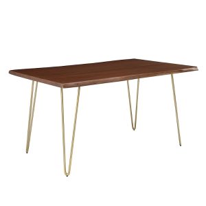 Modway Ardor 60 Live Edge Acacia Wood Acacia Wood Dining Table
