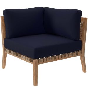 Modway Clearwater Outdoor Patio Teak Wood Corner Chair
