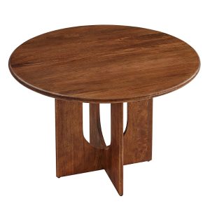 Modway Rivian Round 48 Wood Dining Table