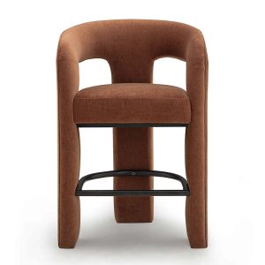 Tov Furniture Malone Performance Chenille Counter Stool