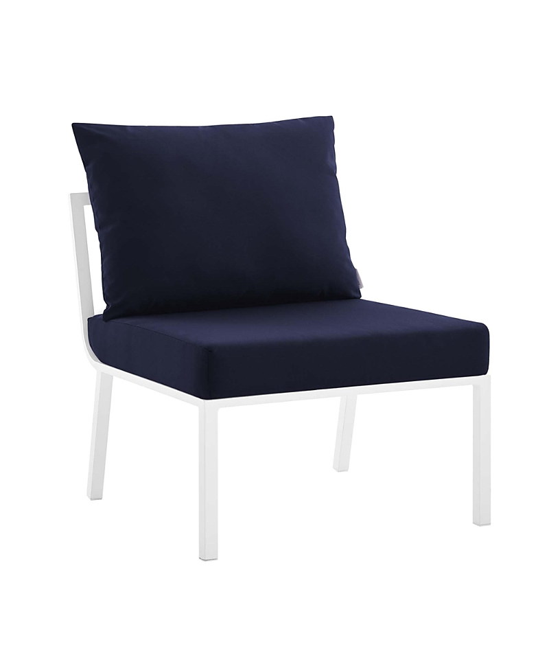 Modway Riverside Outdoor Patio Aluminum Armless Chair