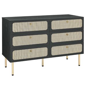 Modway Chaucer 6-Drawer Compact Dresser