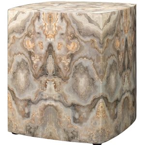 Jamie Young Ink Blot Curved Side Table