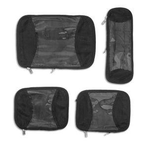 Baggallini The Jet Set Edit 4 Piece Compression Cube Set