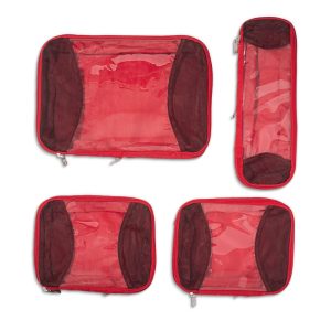 Baggallini The Jet Set Edit 4 Piece Compression Cube Set