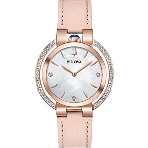 Bulova Rubaiyat Rose Gold-Tone Watch, 35mm- 3077807