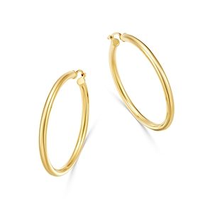 Moon & Meadow Hoop Earrings in 14K Yellow Gold - 100% Exclusive- 3128413