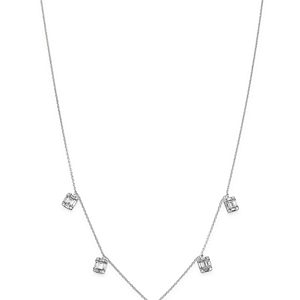 Bloomingdale's Diamond Mosaic Charm Necklace in 14K White Gold, 0.60 ct. t.w. - 100% Exclusive- 3077182