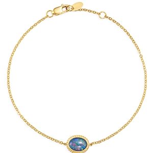 Bloomingdale's Opal Oval Bracelet in 14K Yellow Gold - 100% Exclusive- 3141104