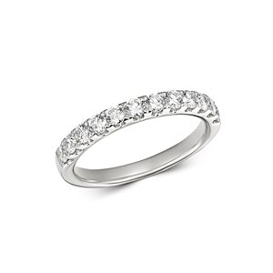 Bloomingdale's Diamond Classic 12-Stone Band in 14K White Gold, 0.75 ct. t.w. - 100% Exclusive- 1302190
