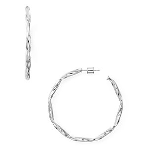 Aqua Twist Hoop Earrings in 18K Gold-Plated Sterling Silver or Sterling Silver - 100% Exclusive- 3149125