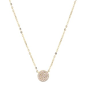 Nadri Small Circle Pendant Necklace, 14- 3198771