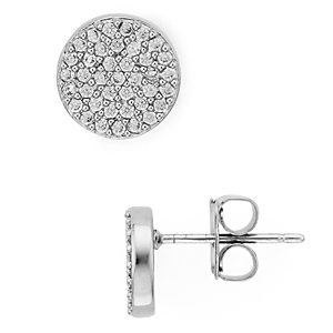 Nadri Circle Stud Earrings- 3198776