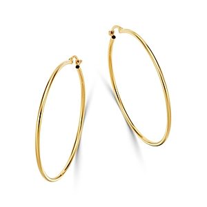 Moon & Meadow 14K Yellow Gold Small Classic Hoop Earrings - 100% Exclusive- 3258043