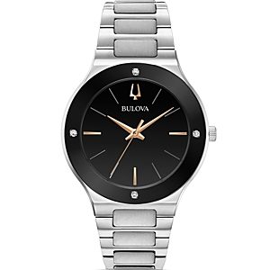 Bulova Futuro Millenia Silver-Tone Link Bracelet Watch, 43mm- 3287511