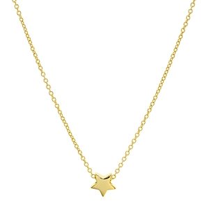 Aqua Star Pendant Necklace in 14K Gold-Plated Sterling Silver or Sterling Silver, 16 - 100% Exclusive- 3287887